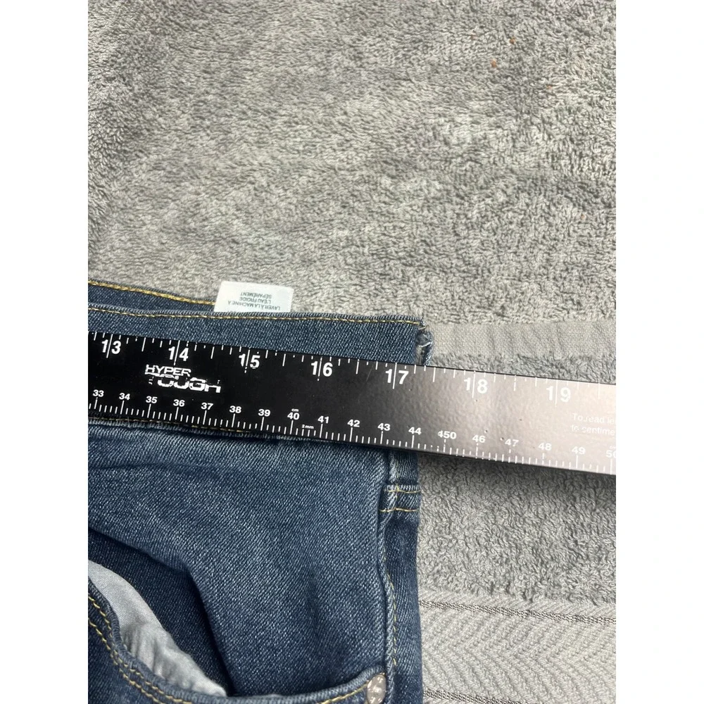 True Religion Ricky Relaxed Straight Jeans Dark‎ Wash Mens Size 34x34
